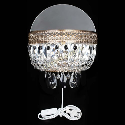 Бра Венеция черная в Магнитогорске Гусь Хрустальный