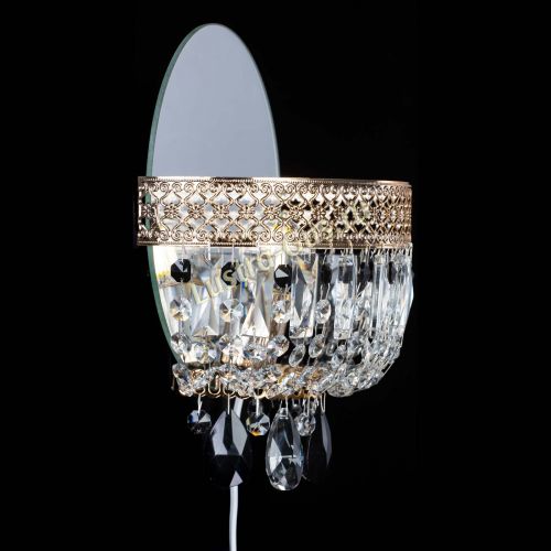 Бра Венеция черная в Магнитогорске Гусь Хрустальный