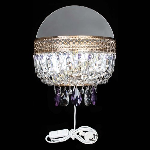 Бра Венеция фиолетовая в Магнитогорске Гусь Хрустальный