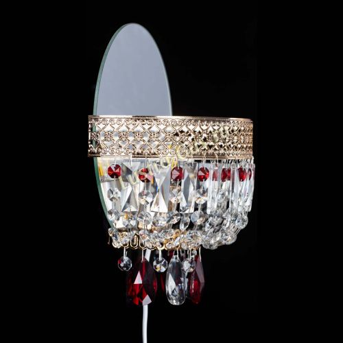 Бра Венеция красная в Магнитогорске Гусь Хрустальный