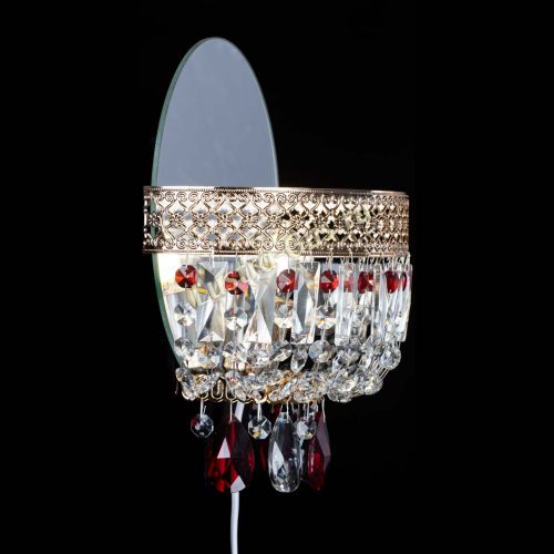 Бра Венеция красная в Магнитогорске Гусь Хрустальный