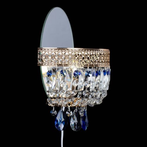 Бра Венеция синяя в Магнитогорске Гусь Хрустальный