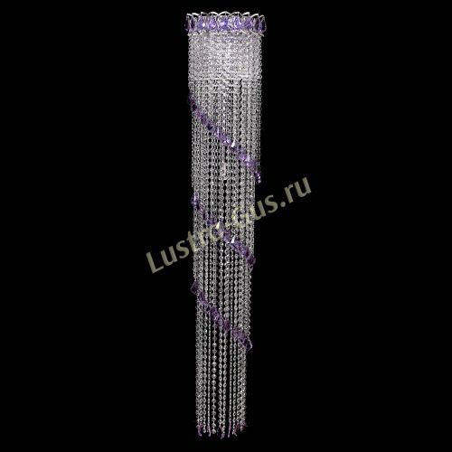 Бра Винтаж №4 фиолетовая в Магнитогорске Гусь Хрустальный