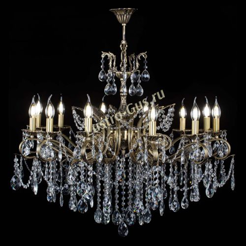 Люстра бронзовая Афина №1 баден в Магнитогорске Гусь Хрустальный