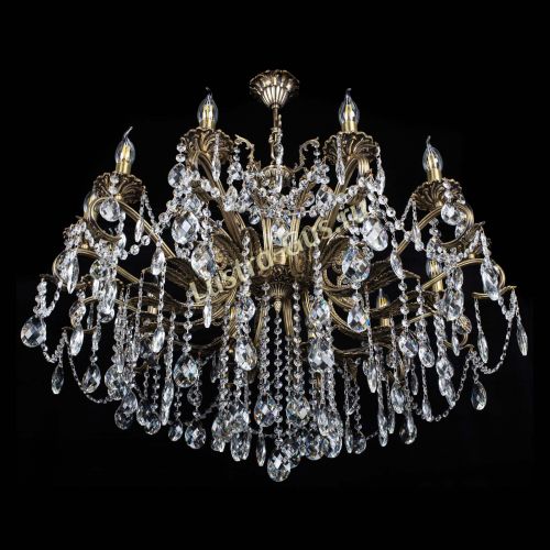 Люстра бронзовая Афина №1 баден в Магнитогорске Гусь Хрустальный