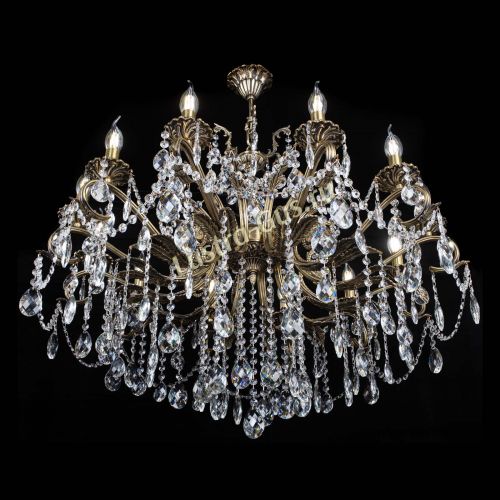 Люстра бронзовая Афина №1 баден в Магнитогорске Гусь Хрустальный