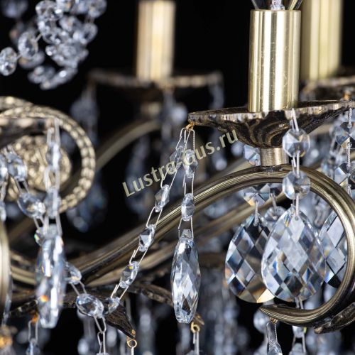 Люстра бронзовая Афина №1 баден в Магнитогорске Гусь Хрустальный