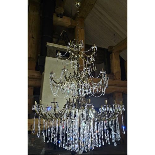 Люстра бронзовая Афина №35 в Магнитогорске Гусь Хрустальный