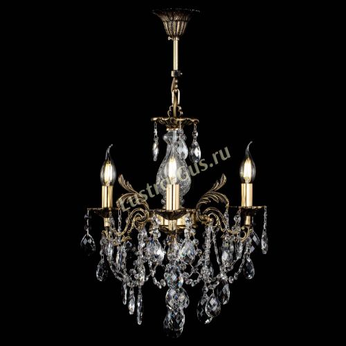 Люстра бронзовая Алфея №3/1 Баден в Магнитогорске Гусь Хрустальный