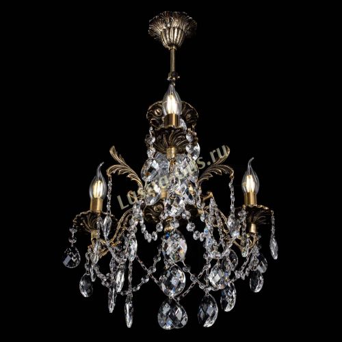 Люстра бронзовая Алфея №3/1 Баден в Магнитогорске Гусь Хрустальный