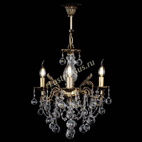 Люстра бронзовая Алфея №3/1 Шар в Магнитогорске Гусь Хрустальный