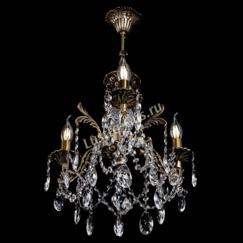 Люстра бронзовая Алфея №3/1 Журавлик в Магнитогорске Гусь Хрустальный