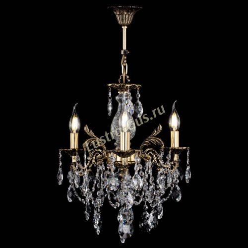 Люстра бронзовая Алфея №3/1 Звездочка в Магнитогорске Гусь Хрустальный