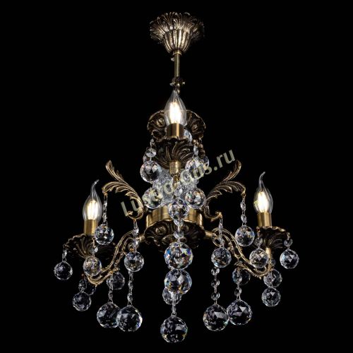 Люстра бронзовая Алфея №3/2 Шар в Магнитогорске Гусь Хрустальный