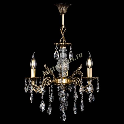 Люстра бронзовая Алфея №3/2 Звездочка в Магнитогорске Гусь Хрустальный