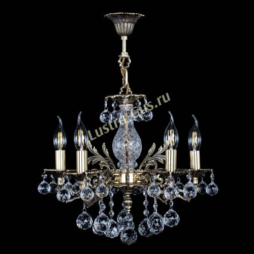 Люстра бронзовая Алфея №5/1 Шар в Магнитогорске Гусь Хрустальный