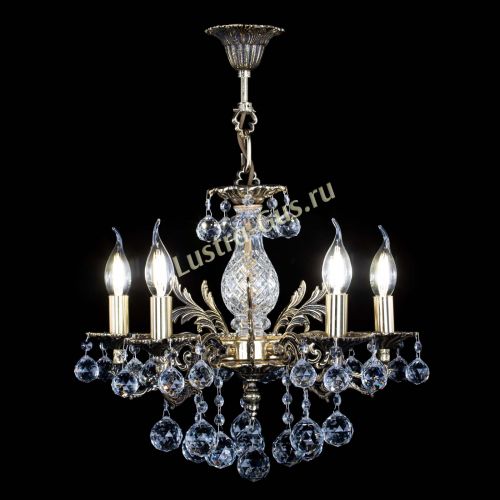 Люстра бронзовая Алфея №5/1 Шар в Магнитогорске Гусь Хрустальный