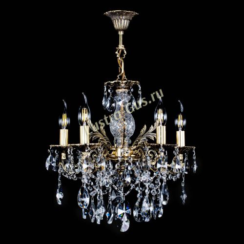 Люстра бронзовая Алфея №5/3 Лучик в Магнитогорске Гусь Хрустальный