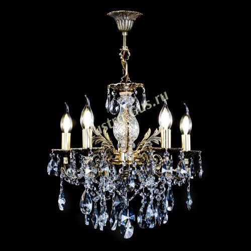 Люстра бронзовая Алфея №5/3 Лучик в Магнитогорске Гусь Хрустальный