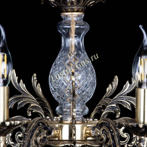 Люстра бронзовая Алфея №5/1 Лучик в Магнитогорске Гусь Хрустальный