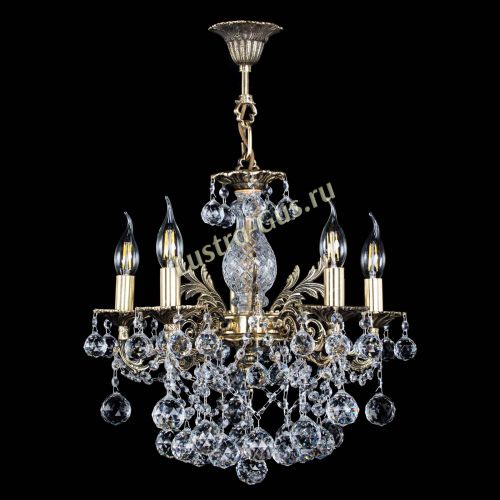 Люстра бронзовая Алфея №5/3 Шар в Магнитогорске Гусь Хрустальный