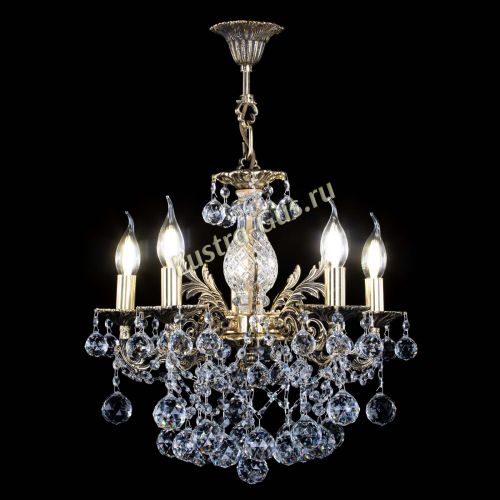 Люстра бронзовая Алфея №5/3 Шар в Магнитогорске Гусь Хрустальный