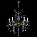 Люстра бронзовая Алфея №5 "Малахит" баден в Магнитогорске