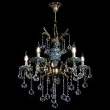 Люстра бронзовая Алфея №5 "Малахит" шар в Магнитогорске Люстра бронзовая Алфея №5 "Малахит" шар в Магнитогорске