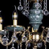 Люстра бронзовая Алфея №5 "Малахит" шар в Магнитогорске Люстра бронзовая Алфея №5 "Малахит" шар в Магнитогорске