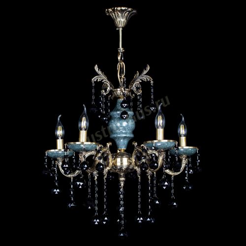 Люстра бронзовая Алфея №5 "Малахит" шар черная в Магнитогорске Люстра бронзовая Алфея №5 "Малахит" шар черная в Магнитогорске