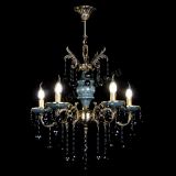 Люстра бронзовая Алфея №5 "Малахит" шар черная в Магнитогорске Люстра бронзовая Алфея №5 "Малахит" шар черная в Магнитогорске