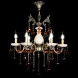 Люстра бронзовая Алфея №6 с камнем шар чайная в Магнитогорске Люстра бронзовая Алфея №6 с камнем шар чайная в Магнитогорске