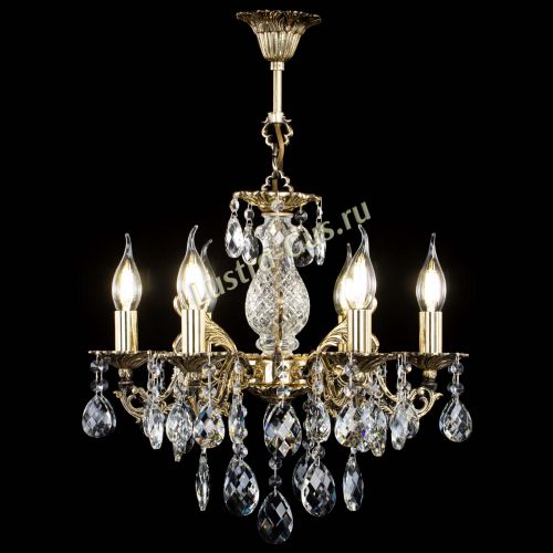 Люстра бронзовая Алфея №6/1 Баден в Магнитогорске Гусь Хрустальный