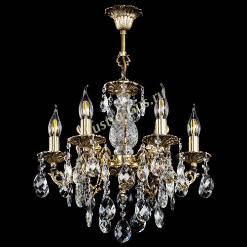 Люстра бронзовая Алфея №6/1 Баден в Магнитогорске Гусь Хрустальный