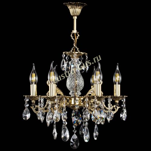 Люстра бронзовая Алфея №6/1 Лучик в Магнитогорске Гусь Хрустальный