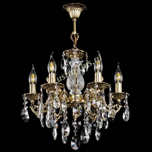 Люстра бронзовая Алфея №6/1 Лучик в Магнитогорске Гусь Хрустальный