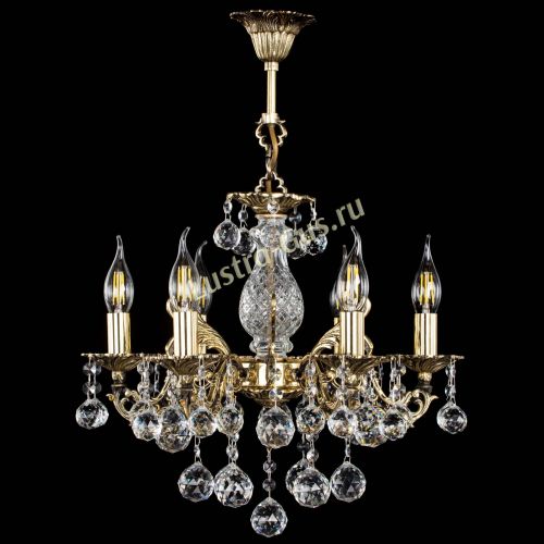 Люстра бронзовая Алфея №6/1 Шар в Магнитогорске Гусь Хрустальный