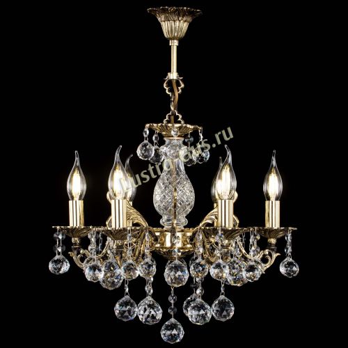 Люстра бронзовая Алфея №6/1 Шар в Магнитогорске Гусь Хрустальный