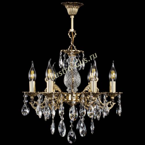 Люстра бронзовая Алфея №6/1 Журавлик в Магнитогорске Гусь Хрустальный