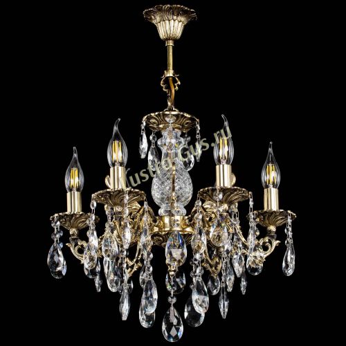 Люстра бронзовая Алфея №6/1 Журавлик в Магнитогорске Гусь Хрустальный