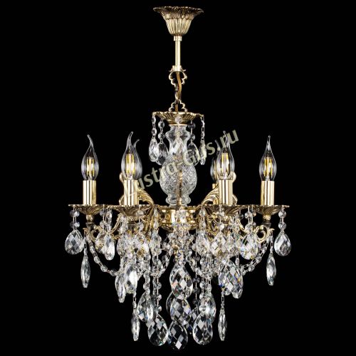 Люстра бронзовая Алфея №6/3 Баден в Магнитогорске Гусь Хрустальный