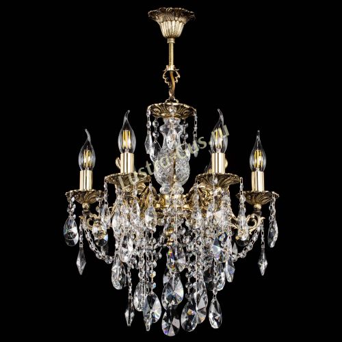 Люстра бронзовая Алфея №6/3 Лучик в Магнитогорске Гусь Хрустальный