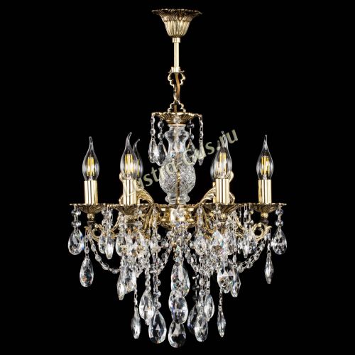 Люстра бронзовая Алфея №6/3 Журавлик в Магнитогорске Гусь Хрустальный