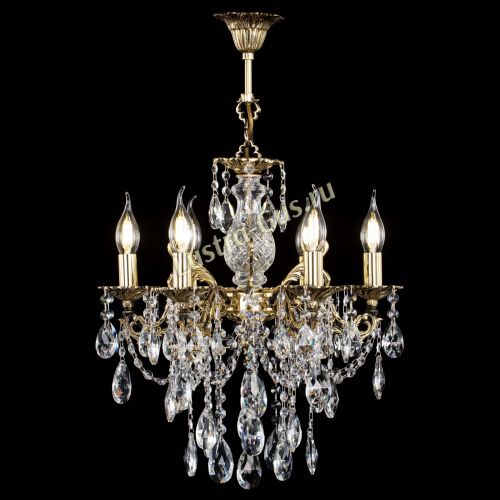 Люстра бронзовая Алфея №6/3 Журавлик в Магнитогорске Гусь Хрустальный