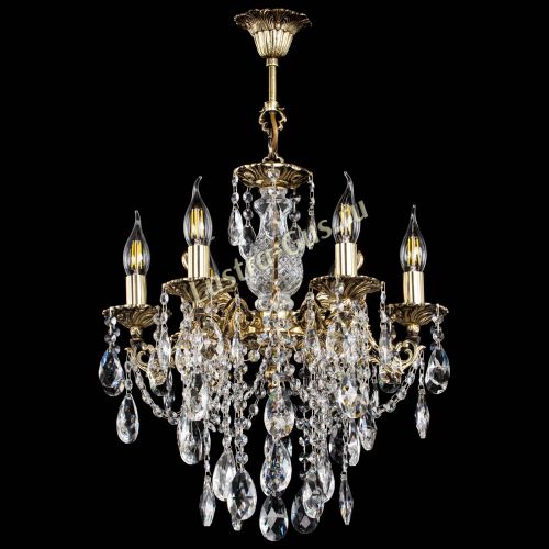 Люстра бронзовая Алфея №6/3 Журавлик в Магнитогорске Гусь Хрустальный