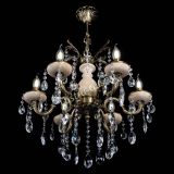 Люстра Алфея №6 с камнем журавлик в Магнитогорске