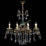 Люстра бронзовая Алфея Малахит №8 баден в Магнитогорске