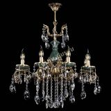 Люстра бронзовая Алфея Малахит №8 баден в Магнитогорске