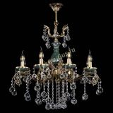 Люстра бронзовая Алфея Малахит №8 шар в Магнитогорске Люстра бронзовая Алфея Малахит №8 шар в Магнитогорске