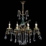 Люстра бронзовая Алфея Малахит №8 журавлик в Магнитогорске